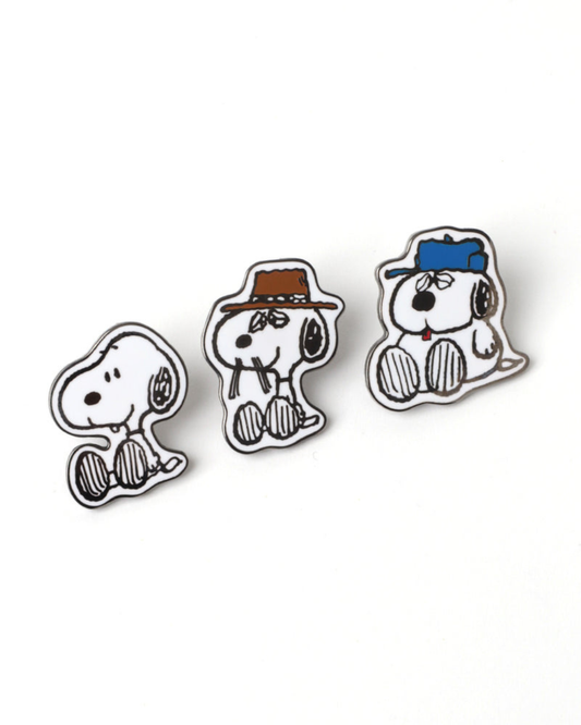 Snoopy Brothers Pin Set