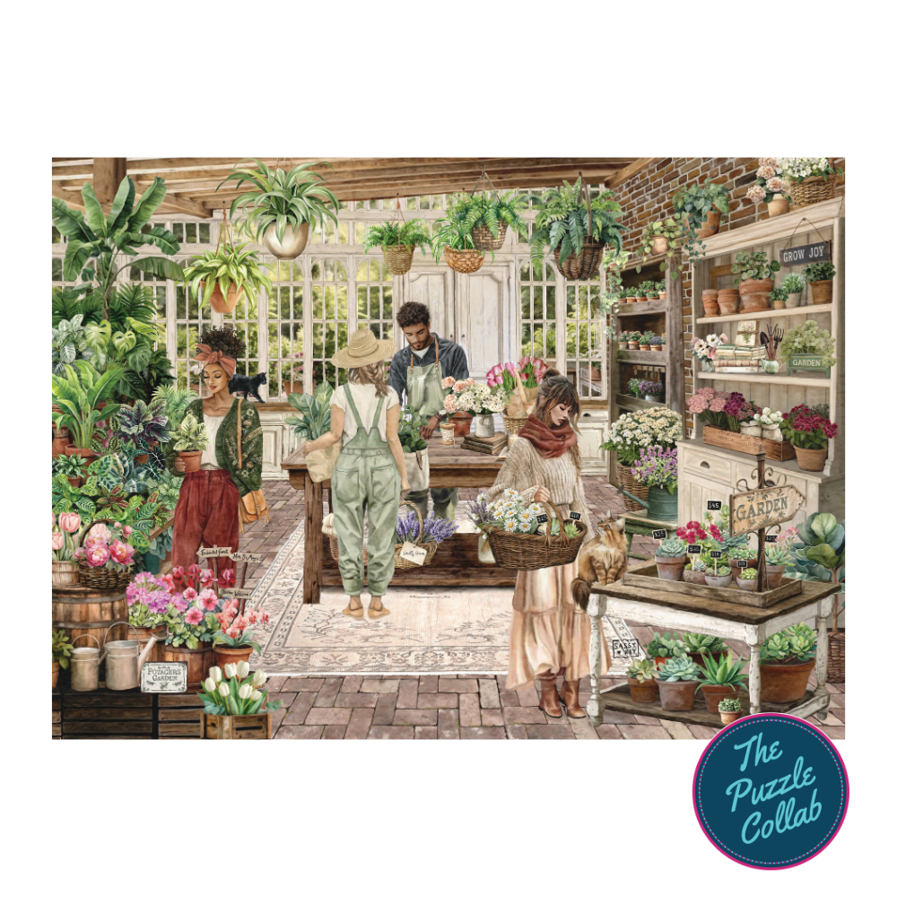 Vintage Garden Shop licensed artwork by Sarah Reyes