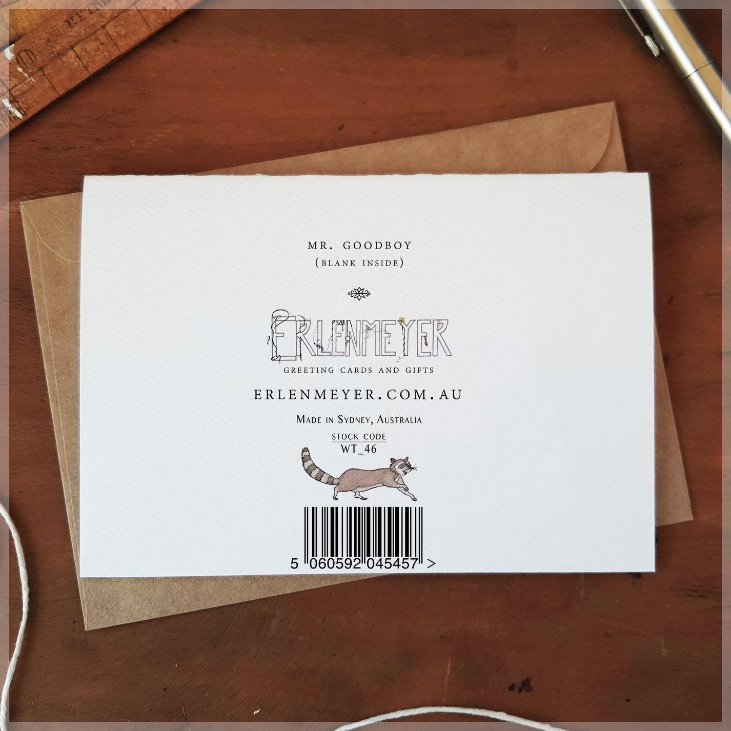 Mr Goodboy Greeting Card