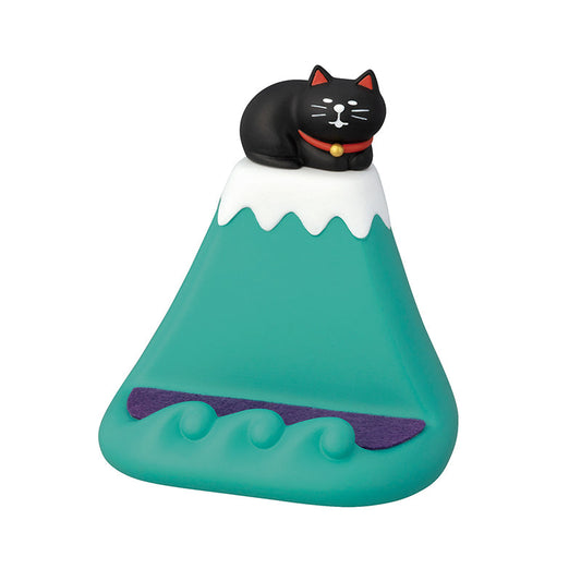 Fuji Relaxing Cat Smartphone Stand 6cm