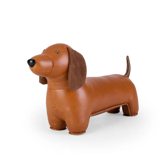 Classic Dachshund Bookend (Tan)