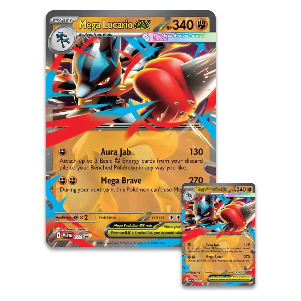 Pokemon Mega Lucario ex Figure Collection