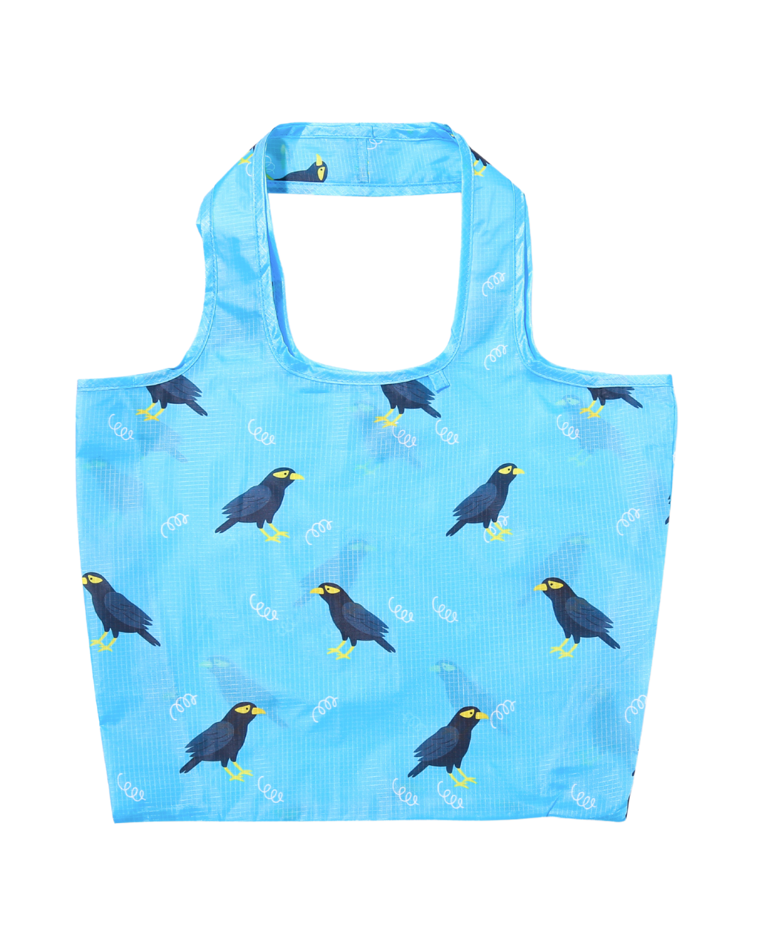 Mynah Bird Plushie Large Reusable Bag