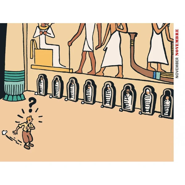Tintin 2022 Small Diary – Cigars of the Pharaoh