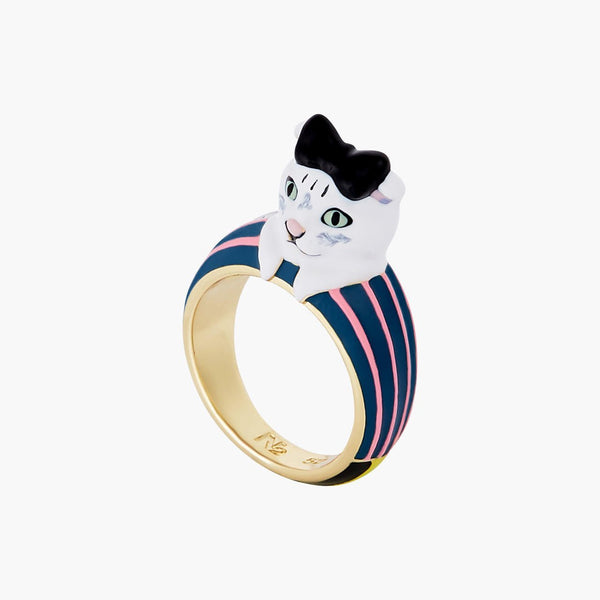 ALICE IN WONDERLAND CAT RING SIZE 52 - Mu Shop