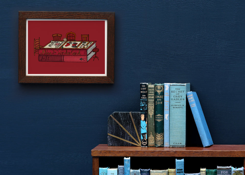 Alice in Wonderland – Book Artwork (A5)