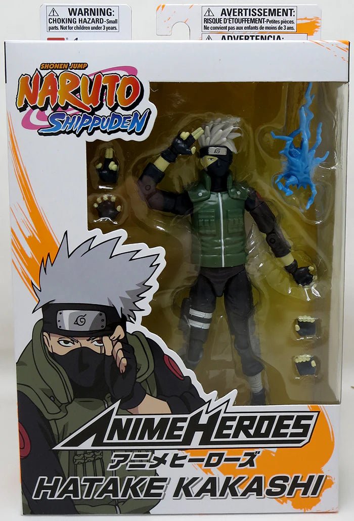 Anime Heroes NARUTO Hatake Kakashi 6.5" - Mu Shop