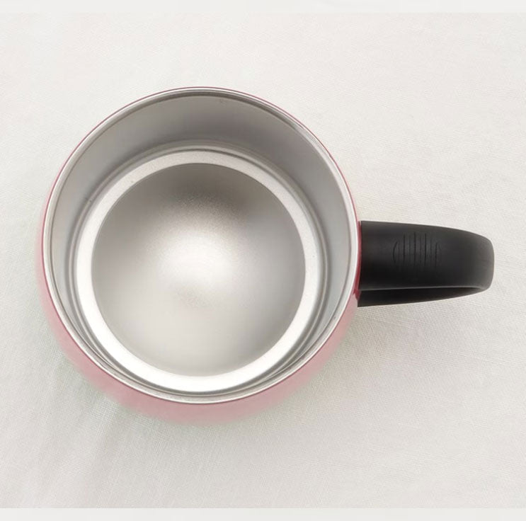 Apricot Orchard Stainless Mug With Sliding Lid 400ml - Mu Shop