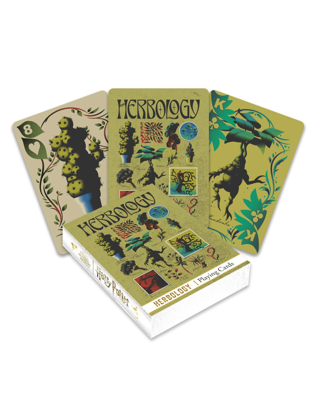 Aquarius Harry Potter Herbology Playing Cards - Mu Shop