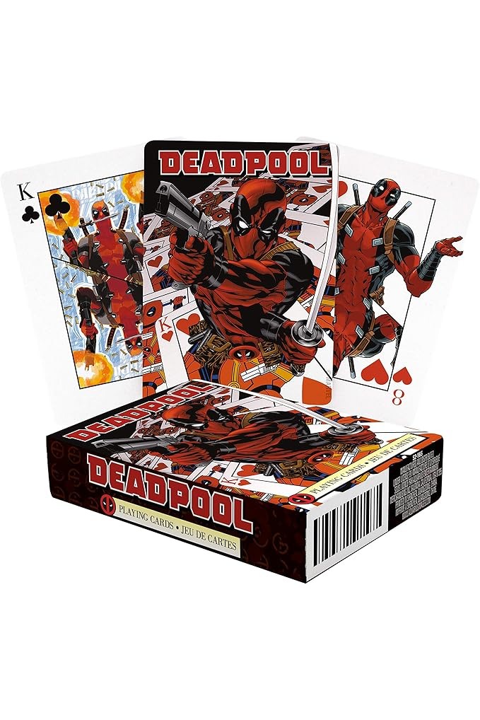 AQUARIUS Marvel Deadpool Playing Cards - Mu Shop