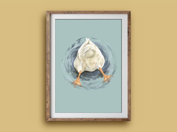 Art Print - Butt Quack (A5) - Mu Shop