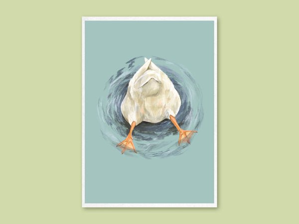 Art Print - Butt Quack (A5) - Mu Shop
