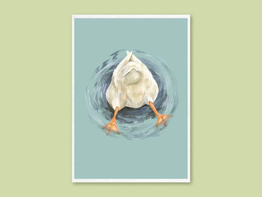 Art Print - Butt Quack (A5) - Mu Shop