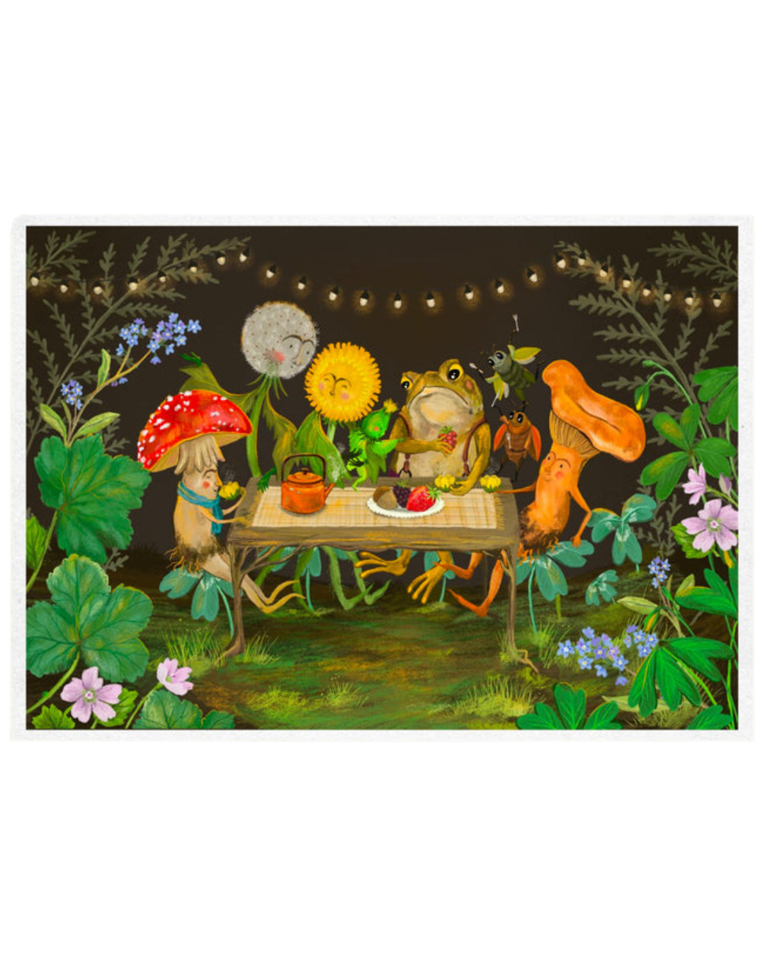 Art Print - Garden Party (A4) - Mu Shop