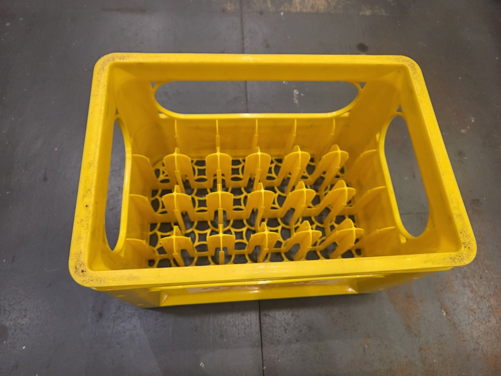 Asahi Wilkinson Sparkling Bottle Crate - Yellow H:24cm - Mu Shop