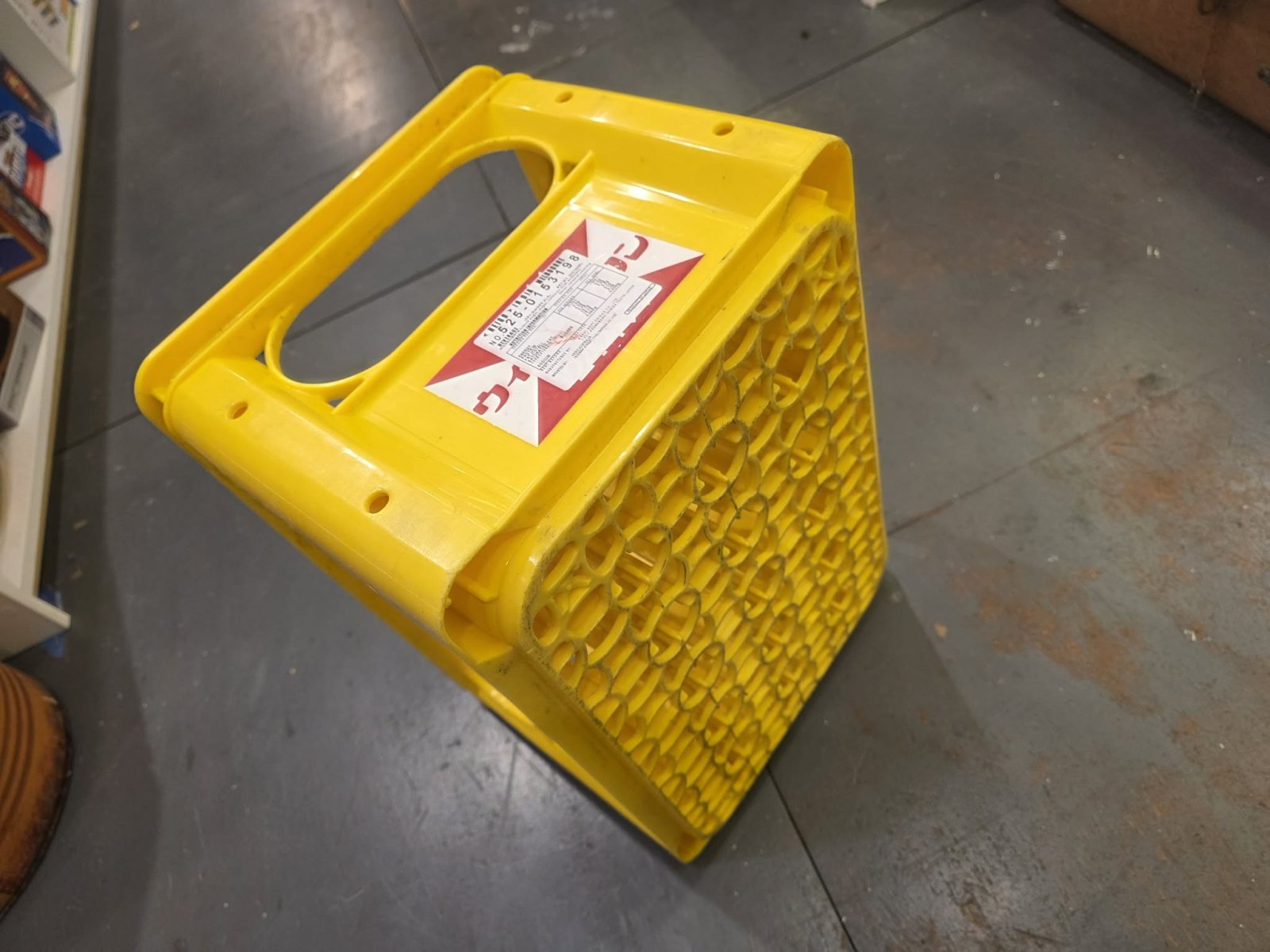 Asahi Wilkinson Sparkling Bottle Crate - Yellow H:24cm - Mu Shop
