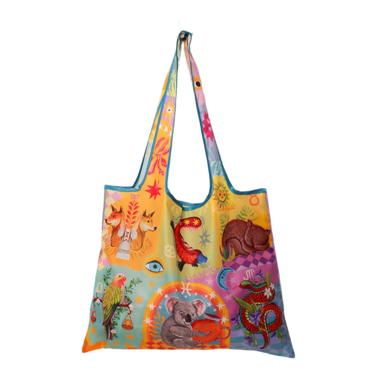 Aussie Astrology Foldable Shopper Bag - Mu Shop