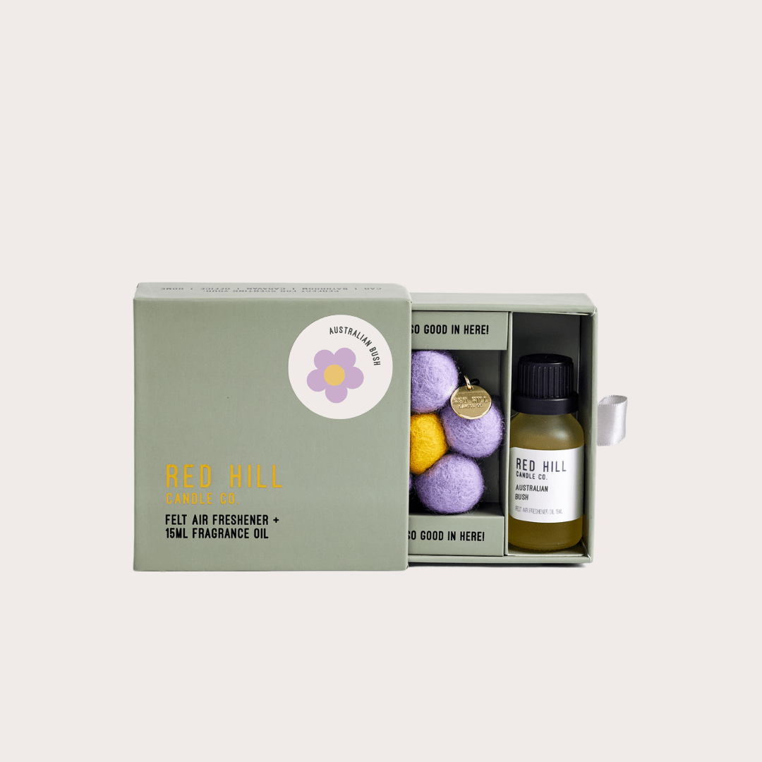 Australian Bush Felt Flower Air Freshener - Lilac - Mu Shop