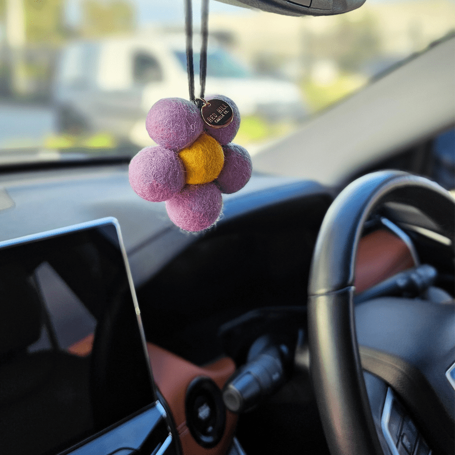 Australian Flora Felt Flower Air Freshener - Pink - Mu Shop