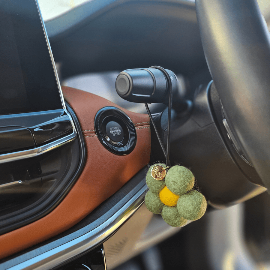 Australian Outback Felt Flower Air Freshener - Sage - Mu Shop