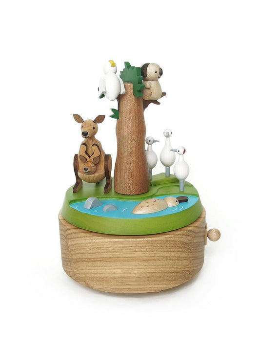 Australian Park – Double Go Around Music Box - Mu Shop