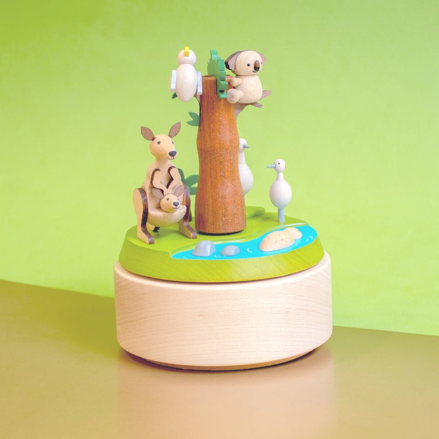 Australian Park – Double Go Around Music Box - Mu Shop