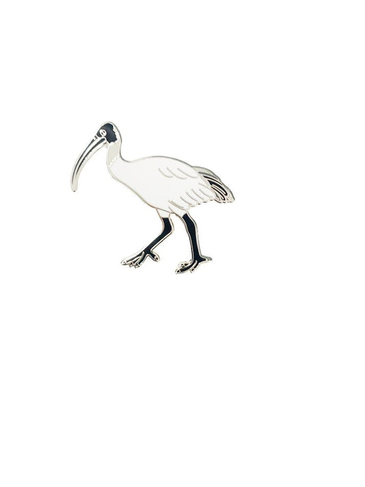 Australian White Ibis Pin - Mu Shop