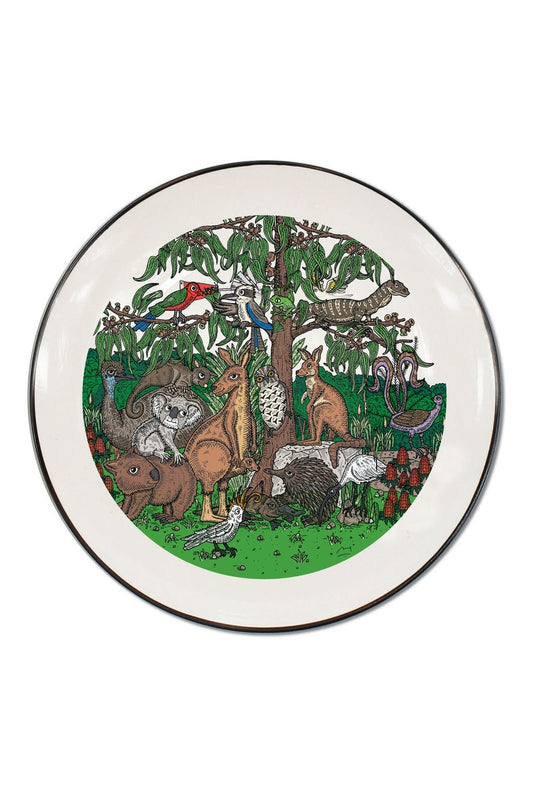 Australian Wildlife Canapé Plate - Mu Shop