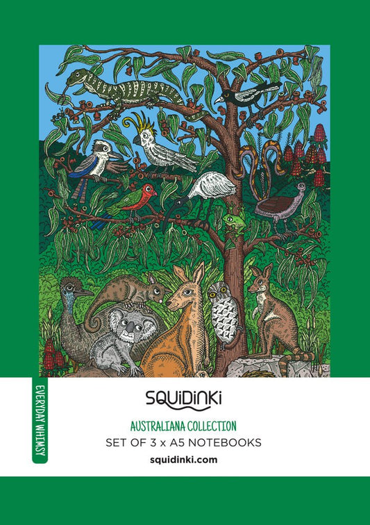 Australiana Set of 3 Notebooks - Mu Shop