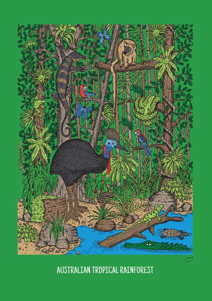 Australiana Set of 3 Notebooks - Mu Shop