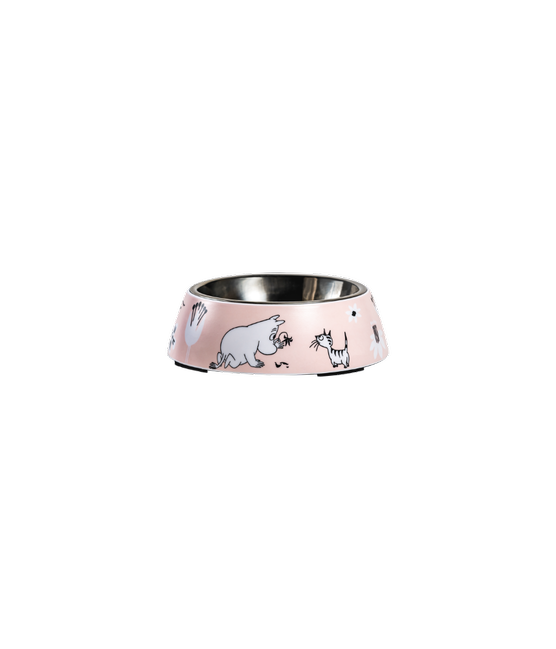 Moomin Pink Pet Bowl Small