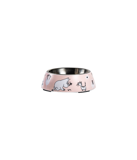 Moomin Pink Pet Bowl Small
