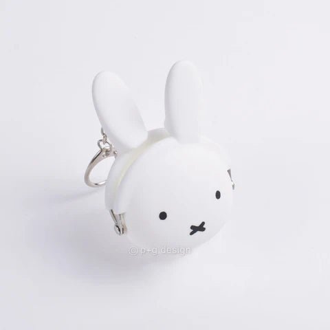 Baby Miffy Keyring Coin Purse White - Mu Shop