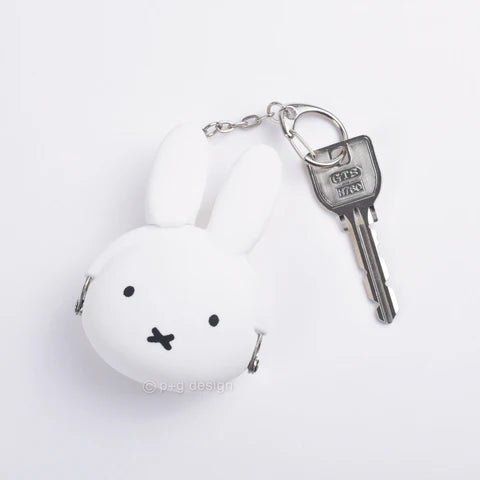 Baby Miffy Keyring Coin Purse White - Mu Shop