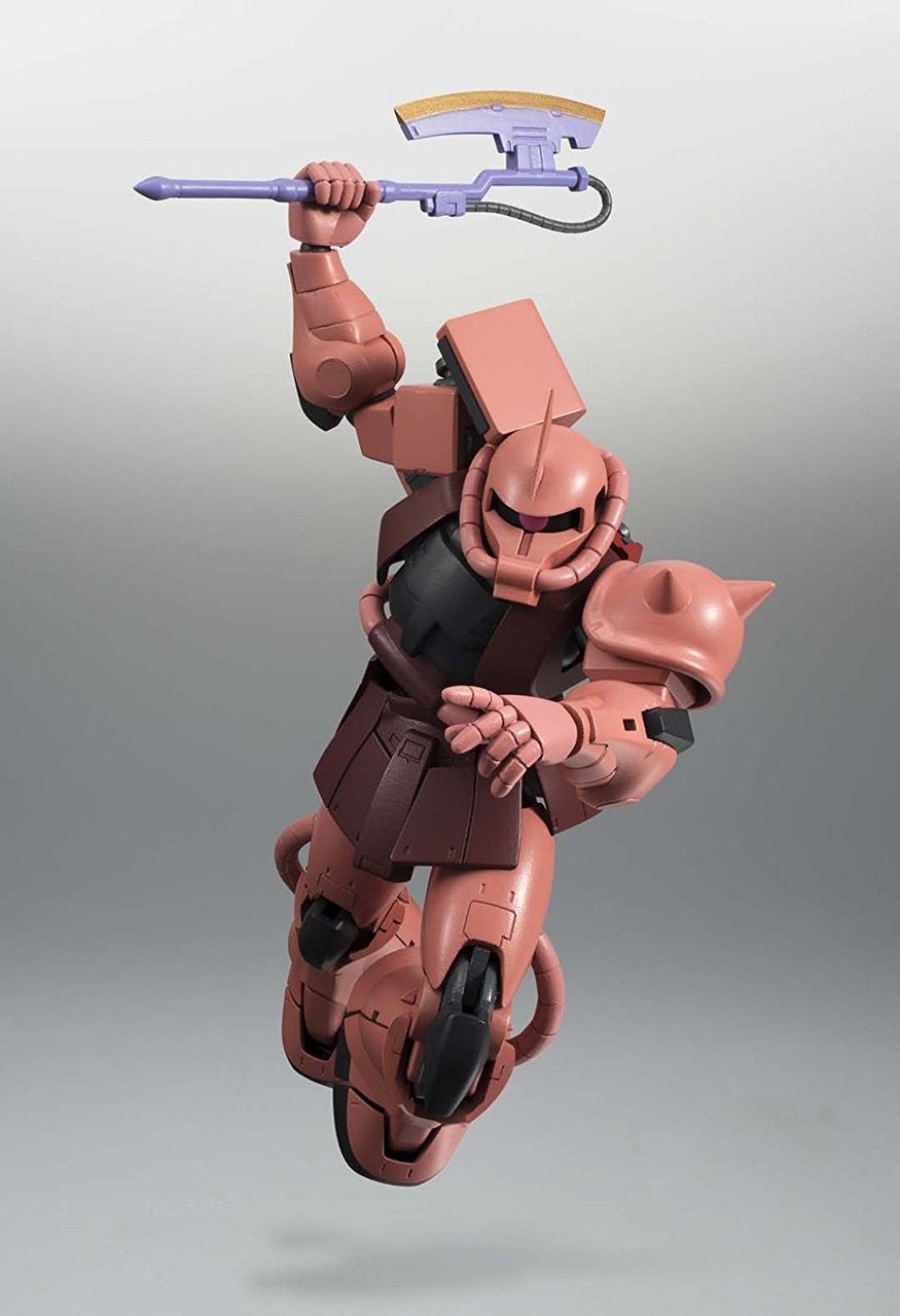 Bandai Robot Spirits Zaku II Char Anime Ver Action Figure - Mu Shop