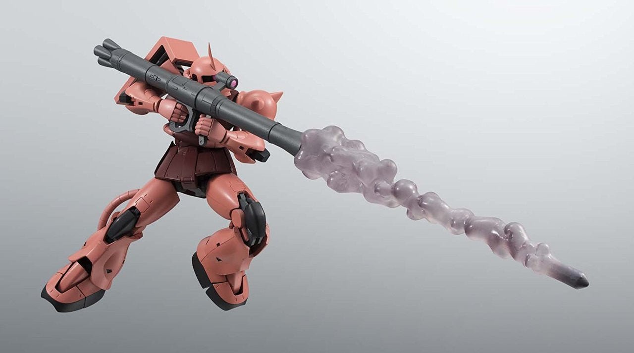 Bandai Robot Spirits Zaku II Char Anime Ver Action Figure - Mu Shop