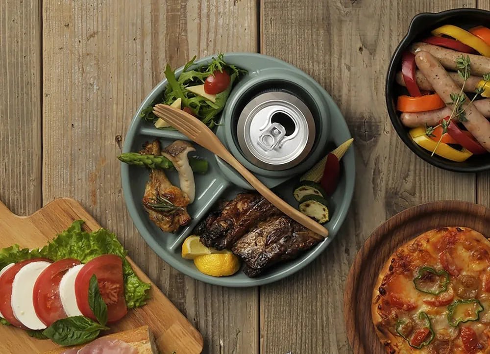 Barbecue Dish circle - Mint - Mu Shop