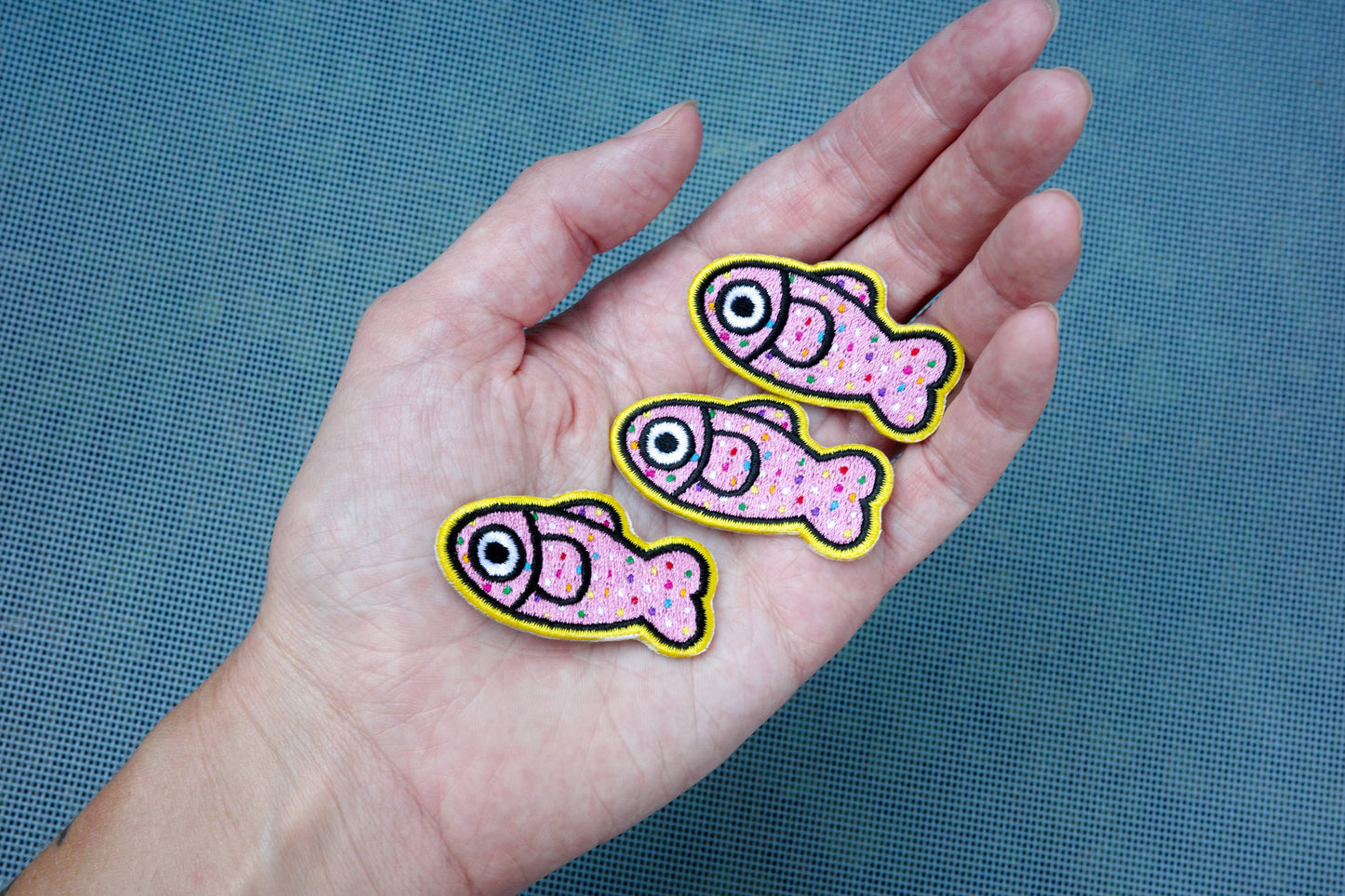 Cracker Fish Patch detail view 2