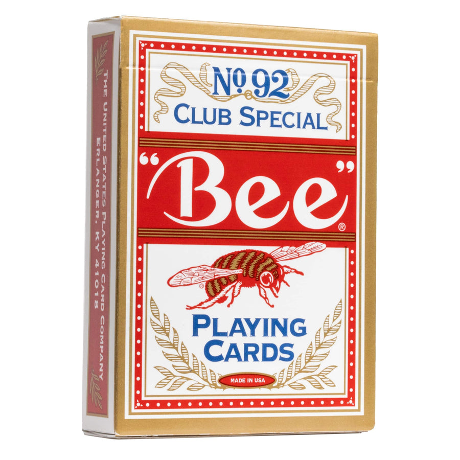 Bicycle Playing Cards - Bee Red Metalluxe