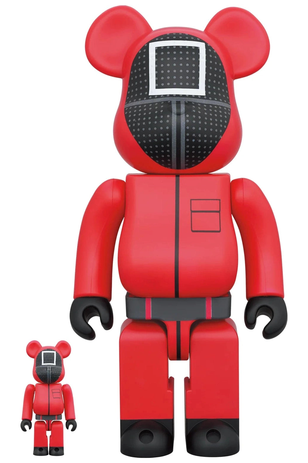 BE＠RBRICK SQUID GAME GUARD "□" 100％ & 400％ - Mu Shop