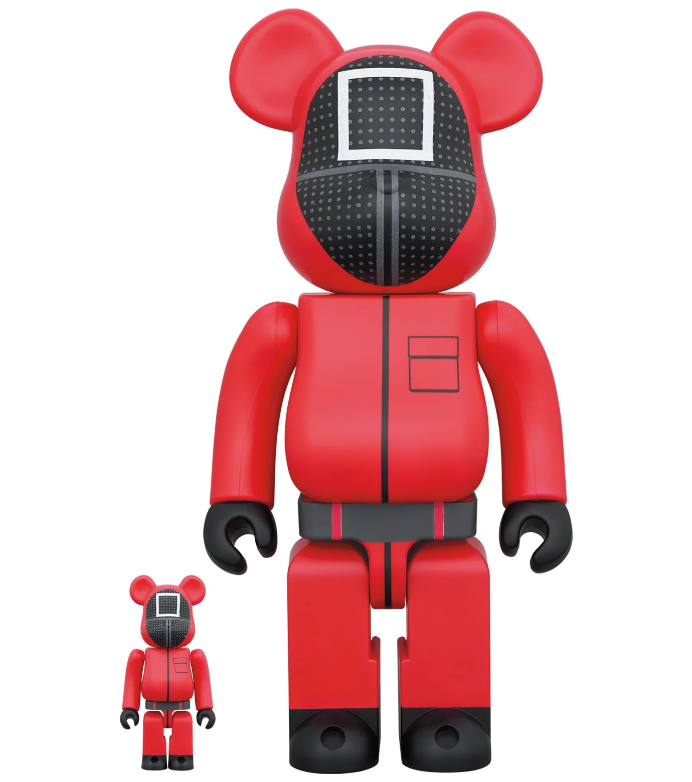 BE＠RBRICK SQUID GAME GUARD "□" 100％ & 400％ - Mu Shop