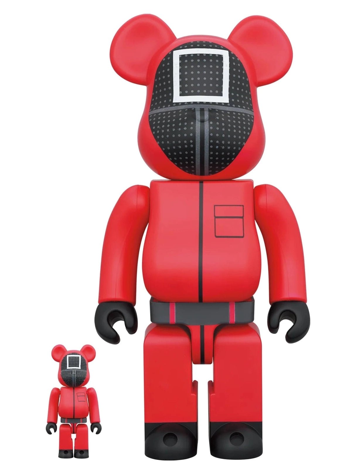 BE＠RBRICK SQUID GAME GUARD "□" 100％ & 400％ - Mu Shop