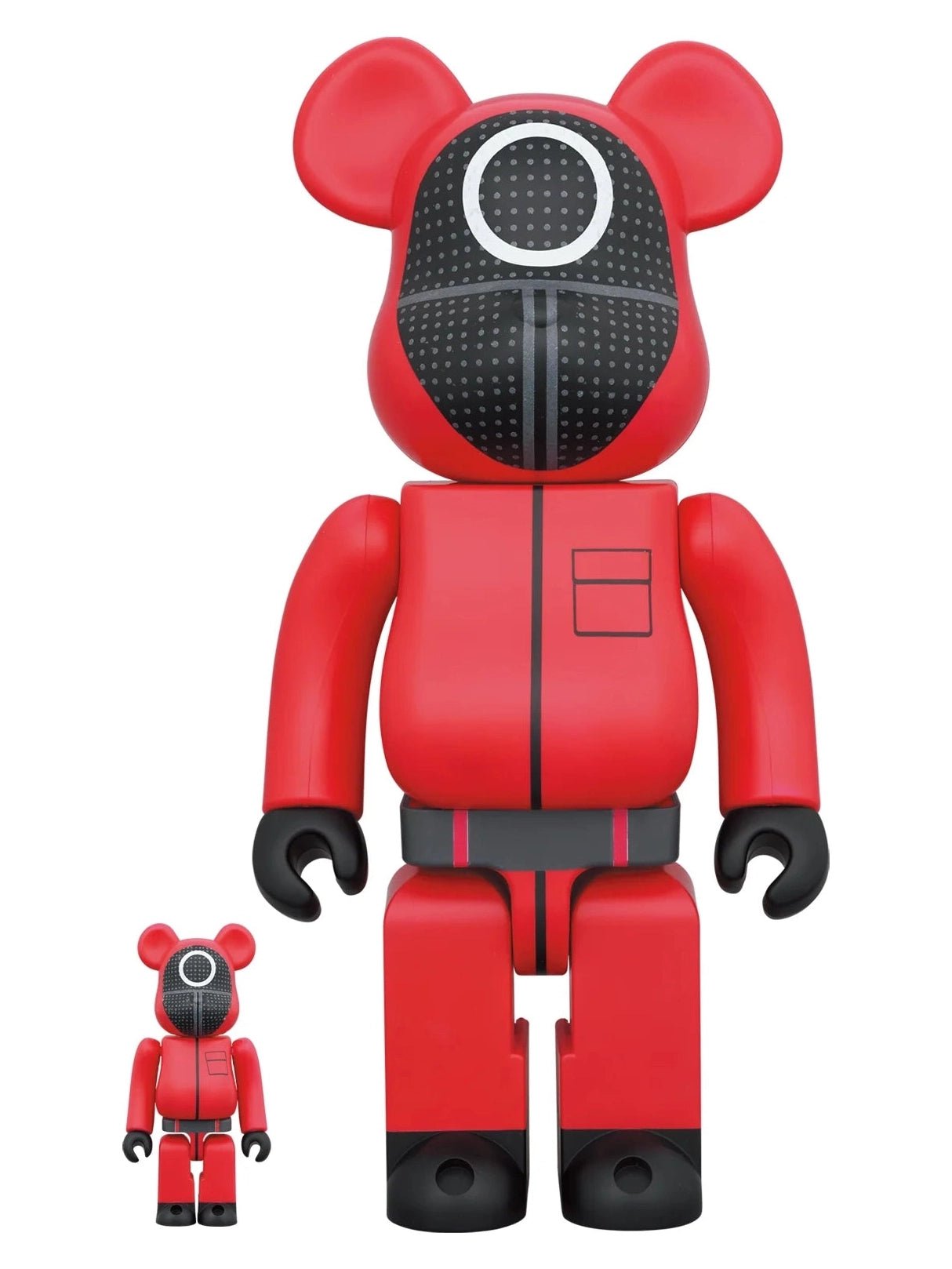 BE＠RBRICK SQUID GAME GUARD "O" 100％ & 400％ - Mu Shop