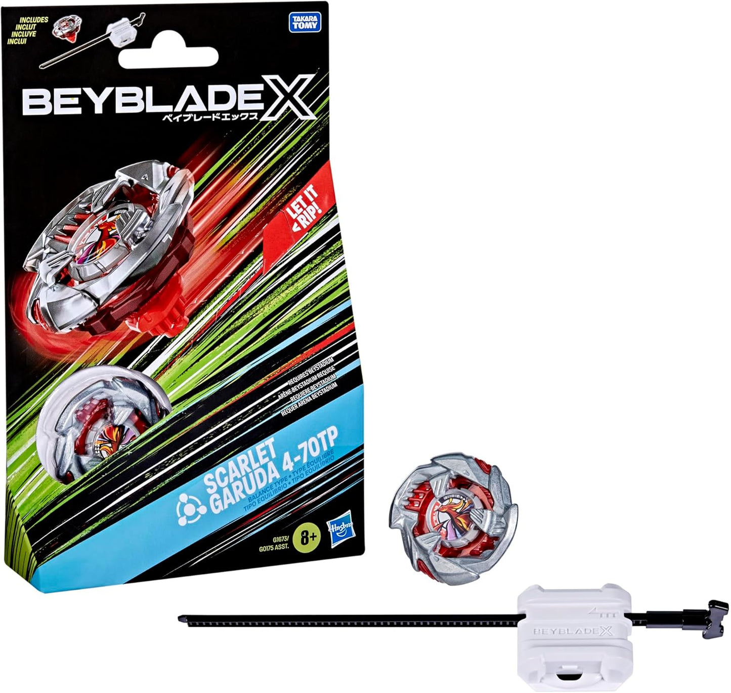 Beyblade - X - Starter Pack Top Assortment Wave 1 (8) - Mu Shop