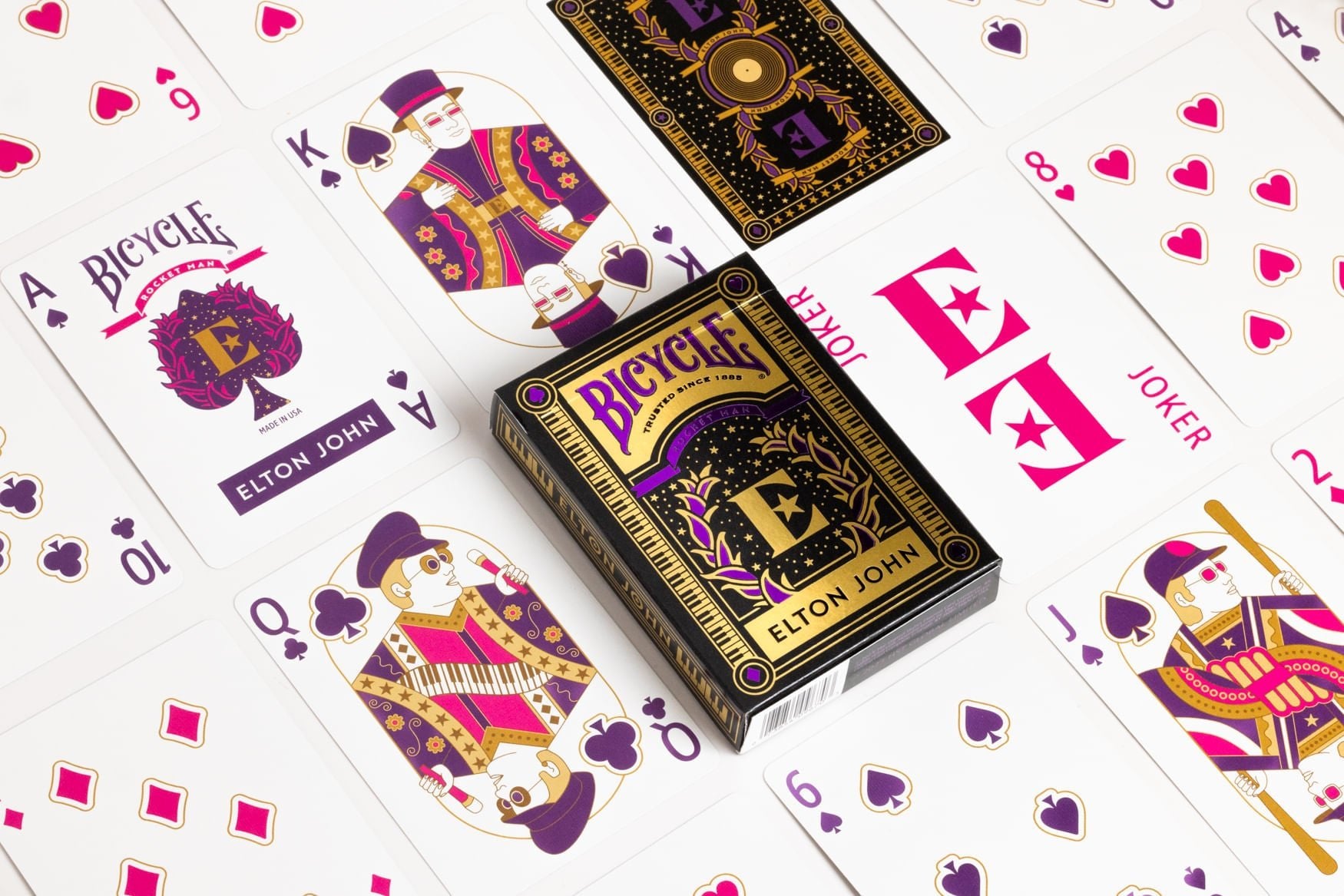 Bicycle Playing Cards - Elton John - Mu Shop