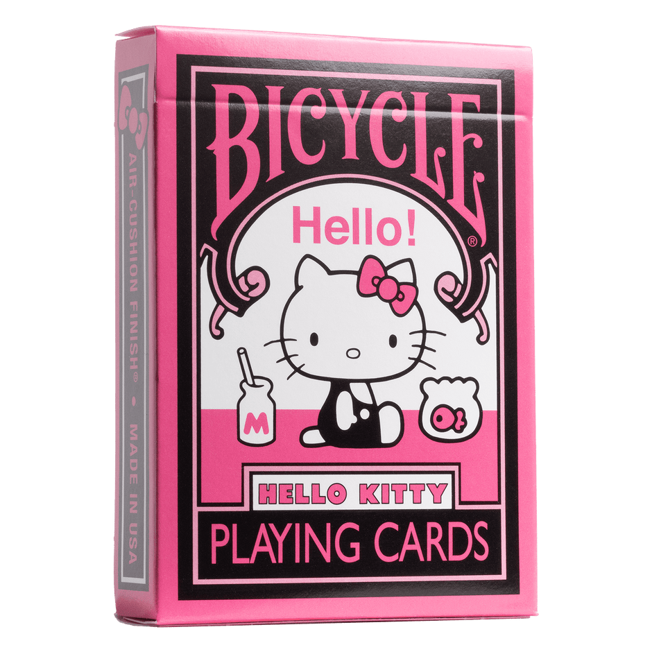 Bicycle Playing Cards - Hello Kitty Black/Pink - Mu Shop