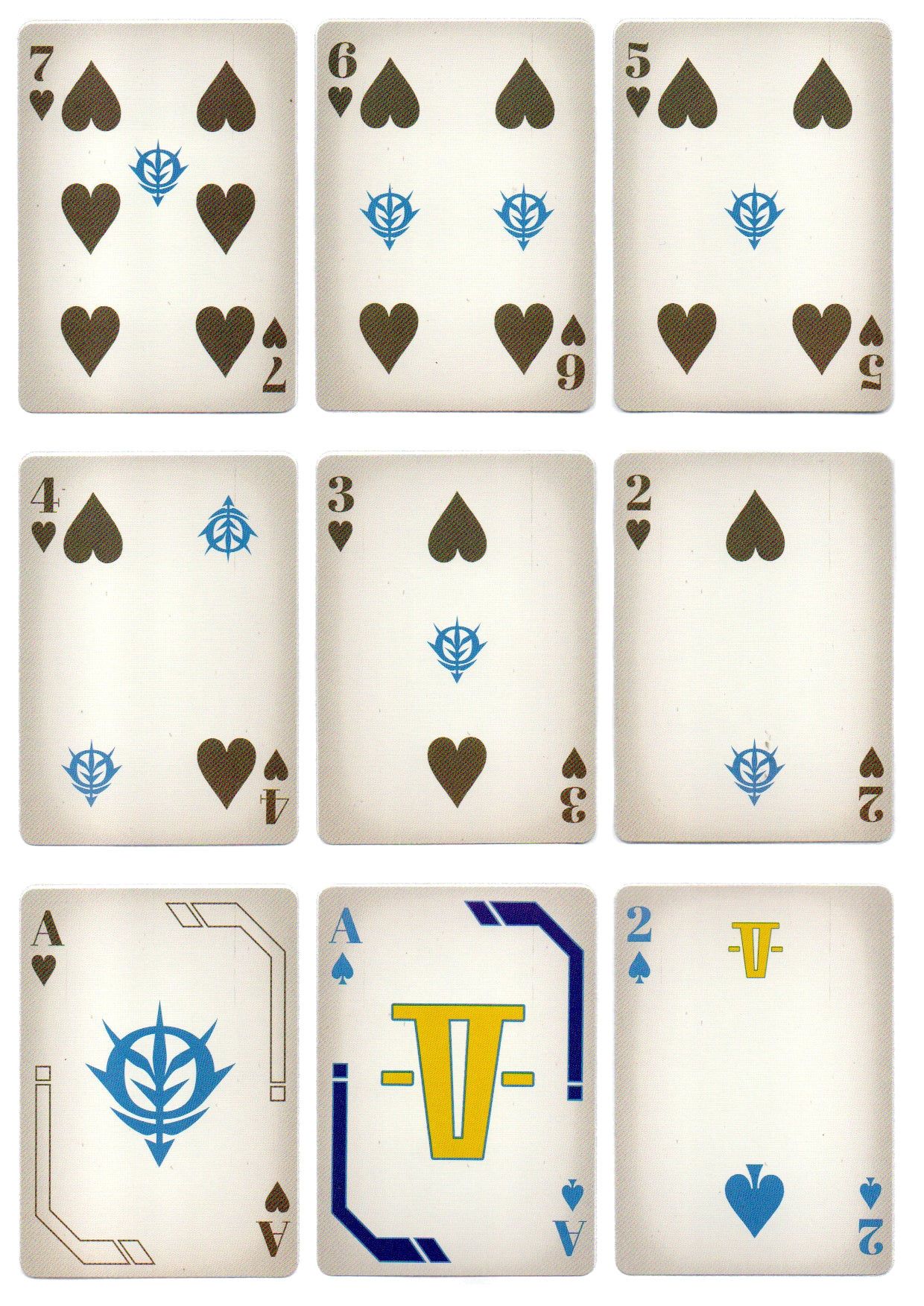 Mobile Suit Gundam Playing Cards