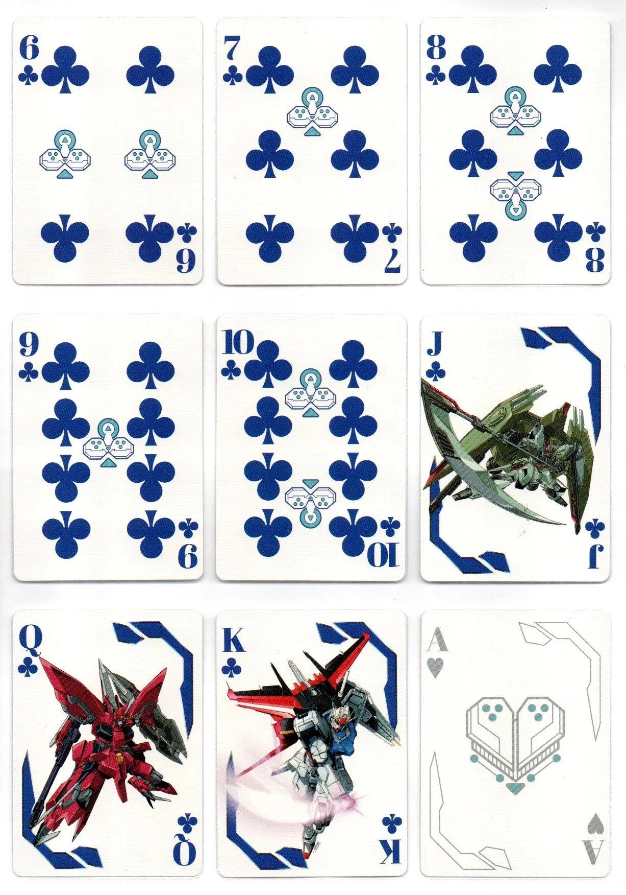 Gundam SEED Playing Cards