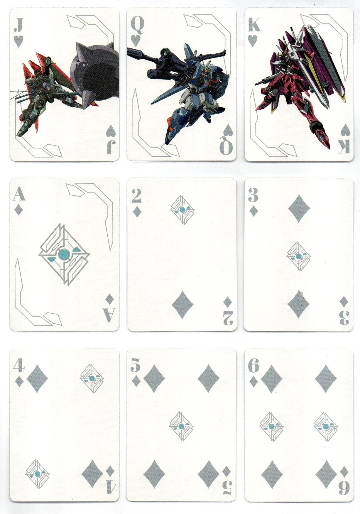 Gundam SEED Playing Cards
