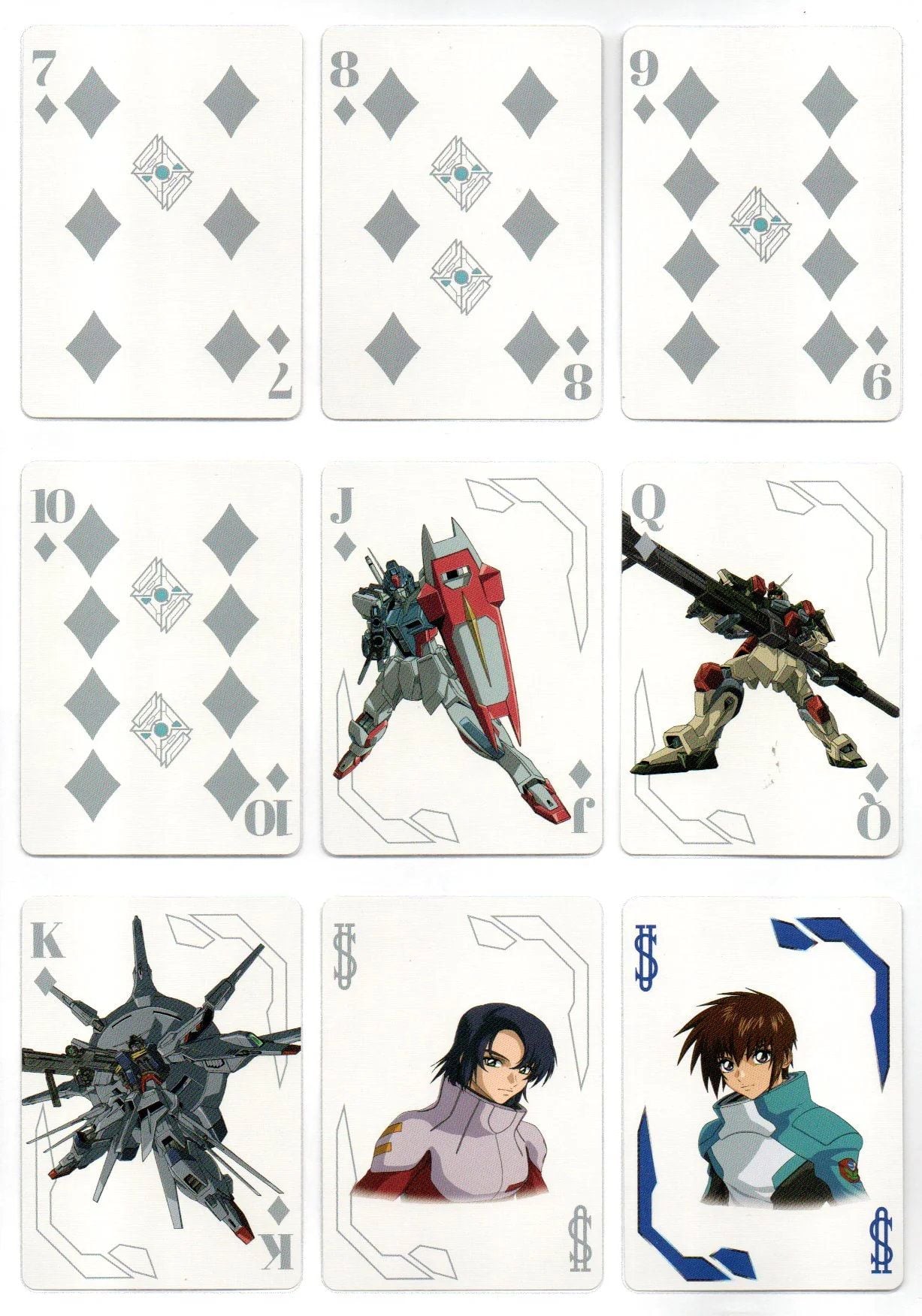 Gundam SEED Playing Cards